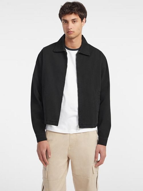Guess Twill Jacket Zwart | GUESS-SN30819