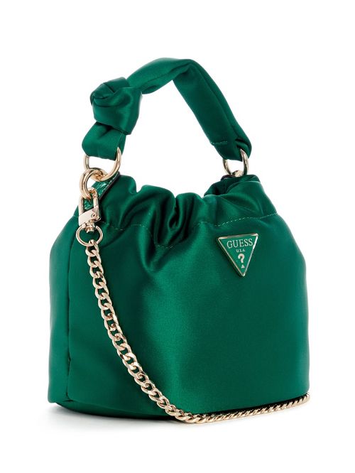 Guess Twiller Top Handle Pouch Bag Groen | GUESS-SN28976