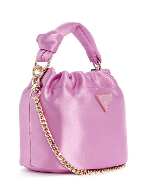 Guess Twiller Top Handle Pouch Bag Roze | GUESS-SN28973