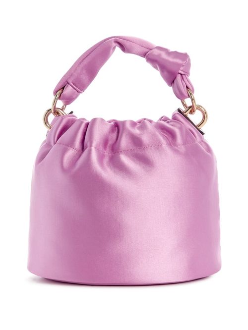 Guess Twiller Top Handle Pouch Bag Roze | GUESS-SN28973