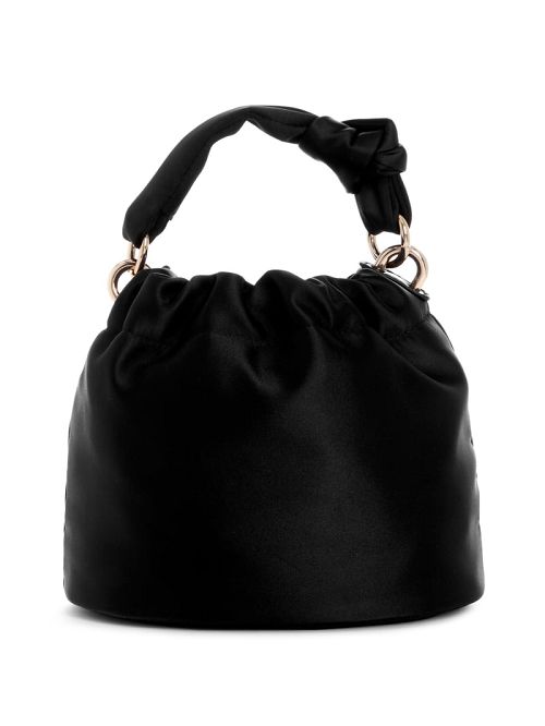 Guess Twiller Top Handle Pouch Bag Zwart | GUESS-SN28987