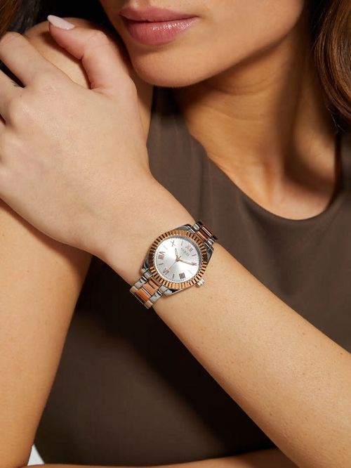 Guess Two-Tone Analog Watch Goud | GUESS-SN30003
