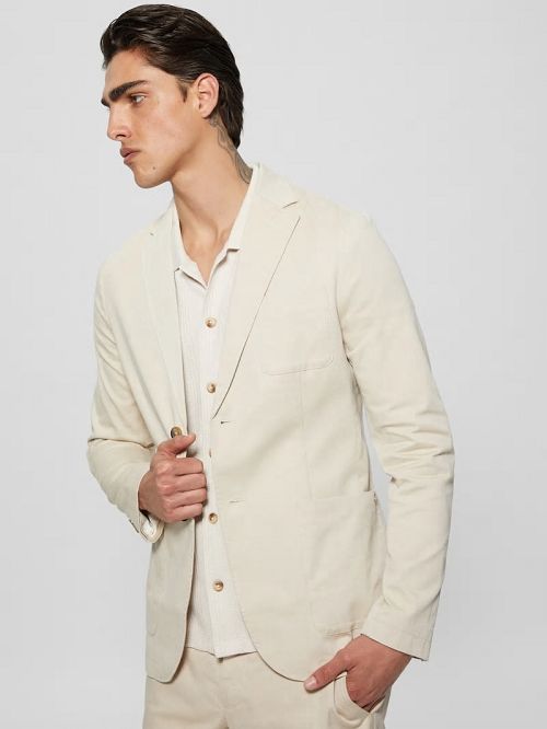 Guess Tyron Blazer Beige | GUESS-SN30766