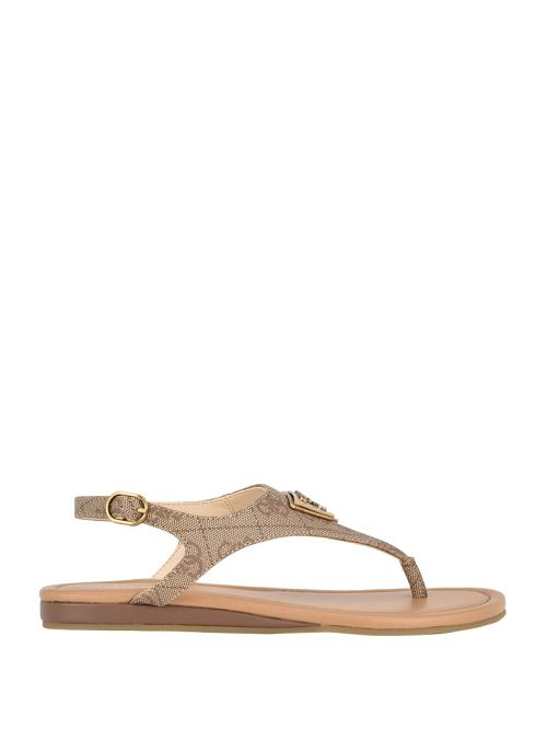 Guess Unali Thong Sandals Bruin | GUESS-SN29730
