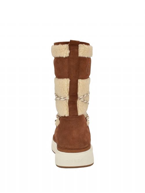 Guess Undela Sherpa Boots Wit | GUESS-SN29953
