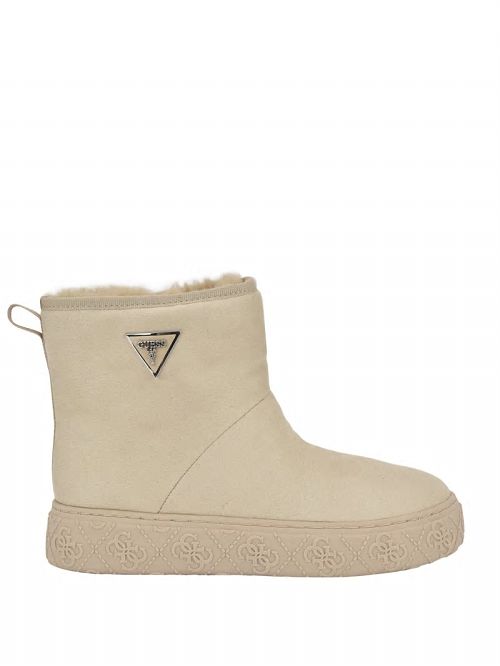 Guess Unity Fur-Lined Booties Wit | GUESS-SN29950