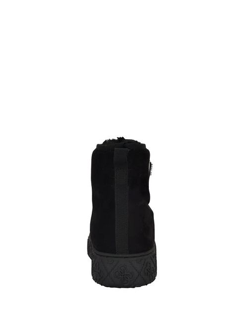 Guess Unity Fur-Lined Booties Zwart | GUESS-SN29941