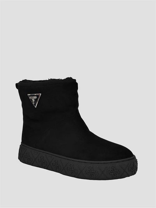 Guess Unity Fur-Lined Booties Zwart | GUESS-SN29941
