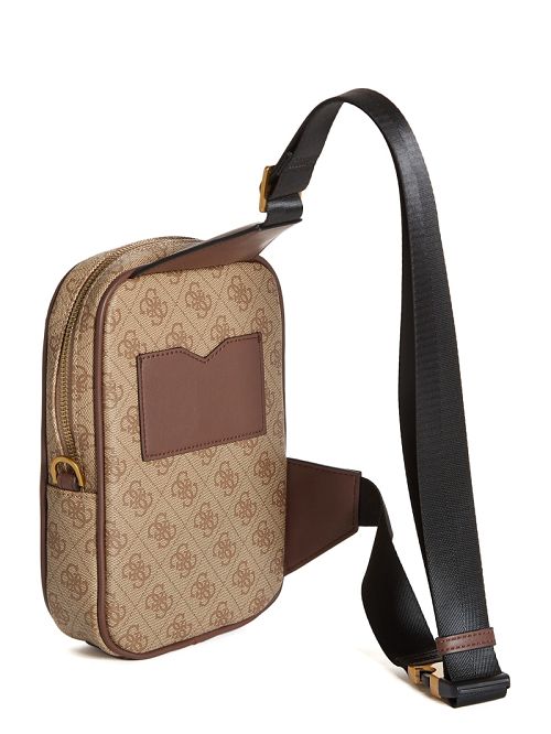 Guess Vezzola Smart Sling Bag Beige | GUESS-SN31737
