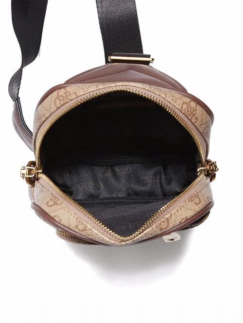 Guess Vezzola Smart Sling Bag Beige | GUESS-SN31737