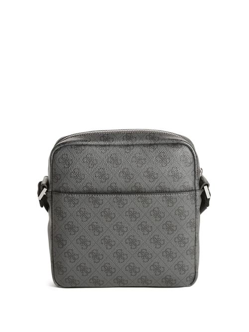 Guess Vezzola Smart Top Zip Square Crossbody Zwart | GUESS-SN31734