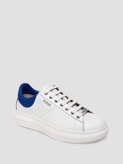 Guess Vibo Quattro G Low-Top Sneakers Wit | GUESS-SN31871