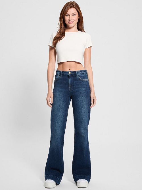 Guess Victoria Flared Jeans Blauw | GUESS-SN26664