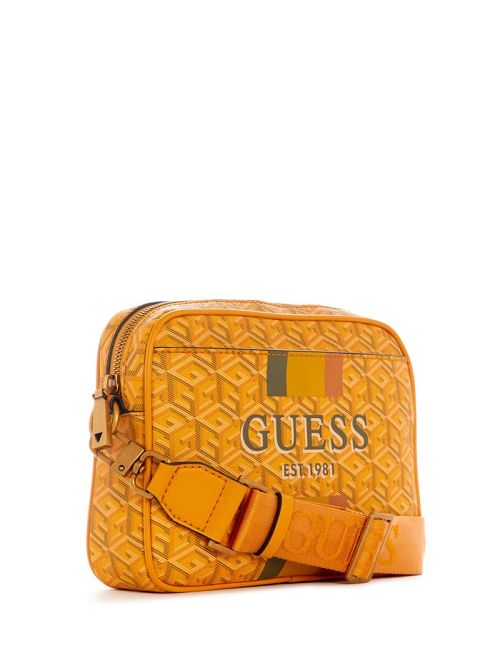 Guess Vikky Camera Bag Geel | GUESS-SN28924
