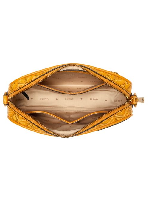 Guess Vikky Camera Bag Geel | GUESS-SN28924