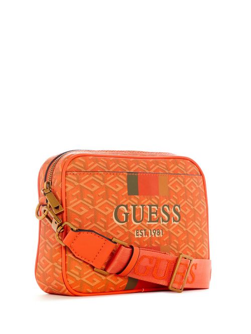 Guess Vikky Camera Bag Oranje | GUESS-SN28944