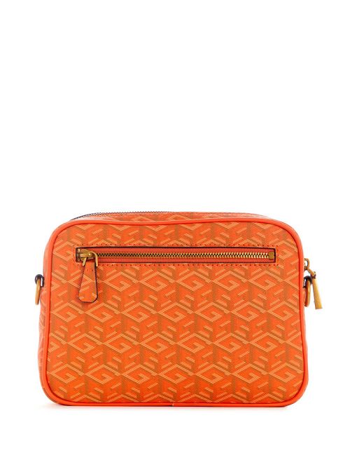 Guess Vikky Camera Bag Oranje | GUESS-SN28944