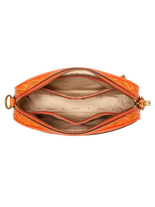Guess Vikky Camera Bag Oranje | GUESS-SN28944