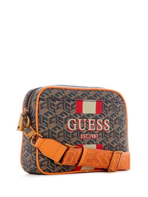 Guess Vikky Camera Bag Zwart | GUESS-SN28799