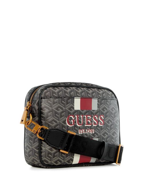 Guess Vikky Camera Bag Zwart | GUESS-SN28811