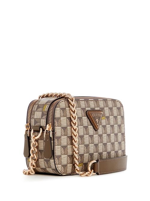 Guess Vikky II Crossbody Camera Bag Bruin | GUESS-SN28814