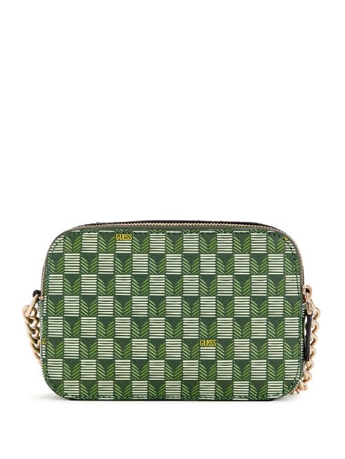 Guess Vikky II Crossbody Camera Bag Groen | GUESS-SN28894