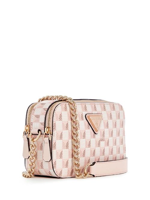Guess Vikky II Crossbody Camera Bag Roze | GUESS-SN28952
