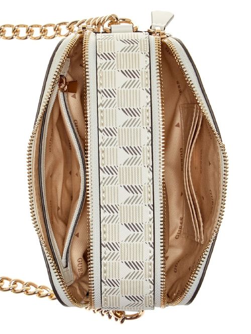 Guess Vikky II Crossbody Camera Bag Wit | GUESS-SN28947