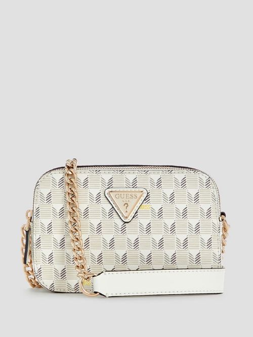 Guess Vikky II Crossbody Camera Bag Wit | GUESS-SN28947