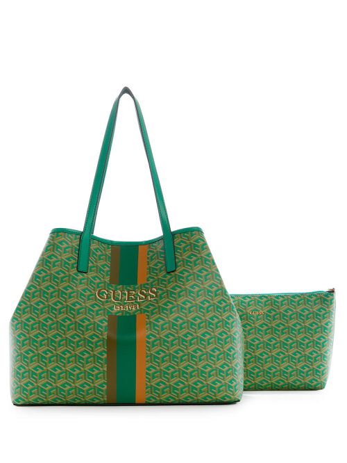 Guess Vikky Large Tote Groen | GUESS-SN29408