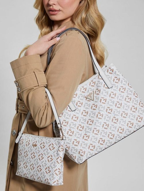 Guess Vikky Large Tote Set Wit | GUESS-SN29355