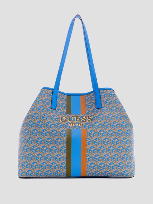 Guess Vikky Large Tote Turquoise | GUESS-SN29402