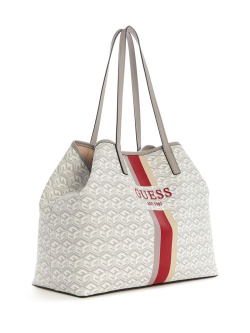 Guess Vikky Large Tote Wit | GUESS-SN29445