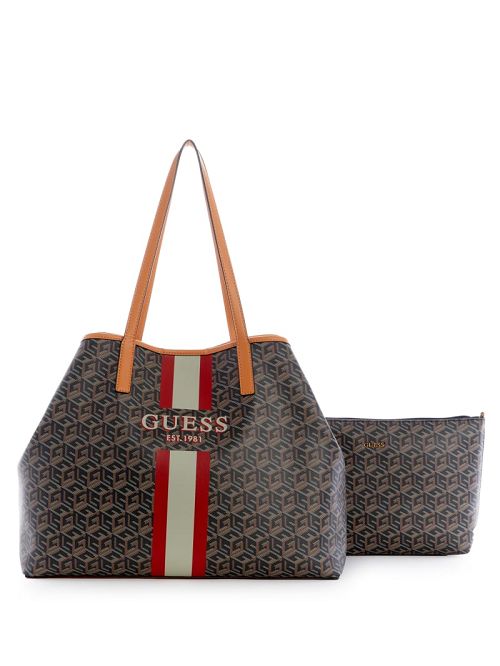 Guess Vikky Large Tote Zwart | GUESS-SN29429