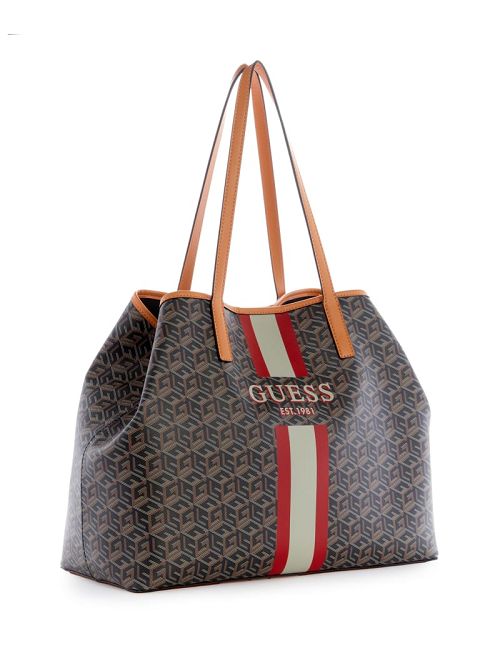 Guess Vikky Large Tote Zwart | GUESS-SN29429