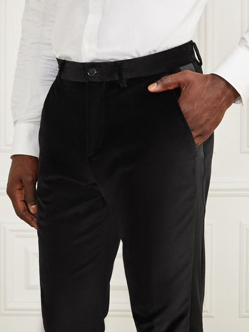 Guess Warren Smoking Pant Zwart | GUESS-SN31418