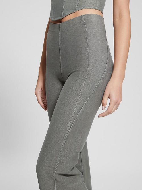Guess Washed Flare Leggings Grijs | GUESS-SN28422