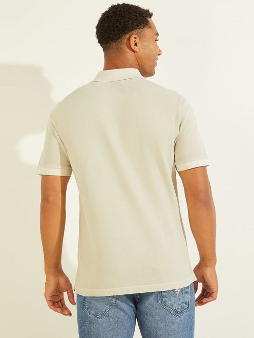Guess Washed Polo Grijs | GUESS-SN31108