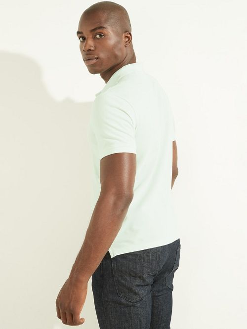 Guess Washed Polo Grijs | GUESS-SN31124