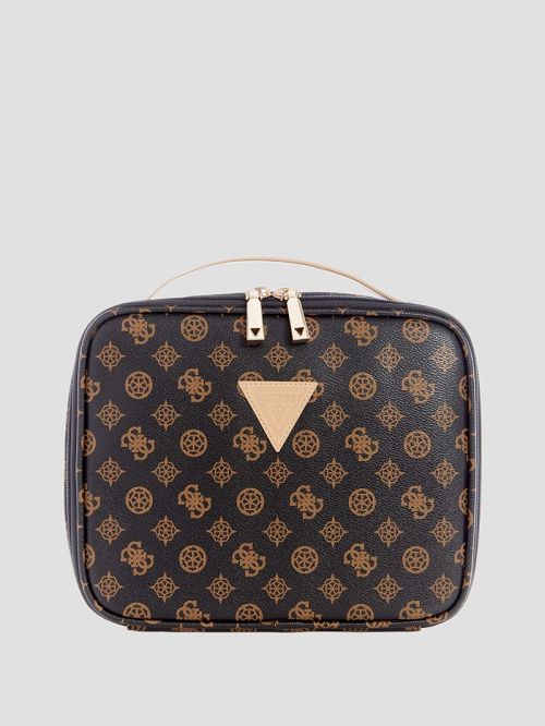 Guess Wilder Peony Cosmetic Case Bruin | GUESS-SN30123
