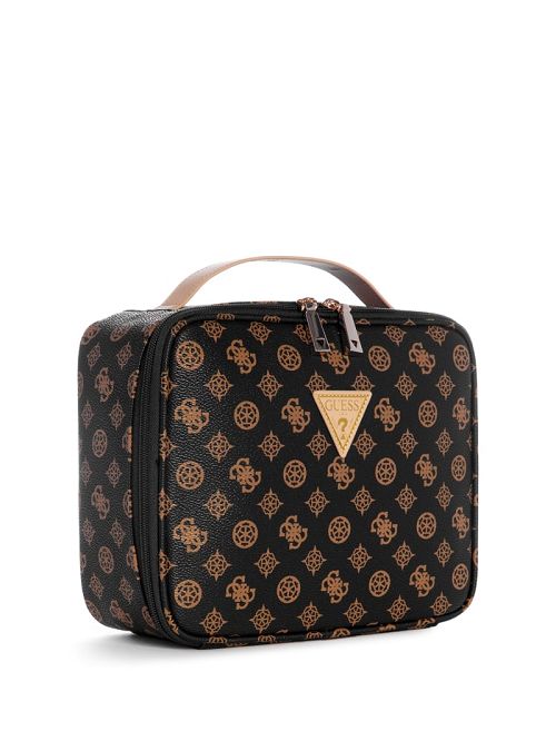 Guess Wilder Peony Cosmetic Case Bruin | GUESS-SN31775