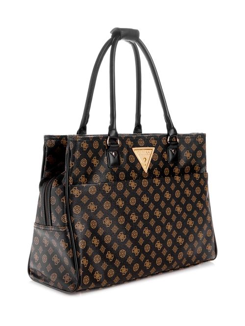 Guess Wilder Peony Shopper Tote Bruin | GUESS-SN31776