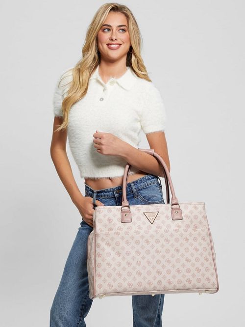 Guess Wilder Peony Shopper Tote Roze | GUESS-SN31746