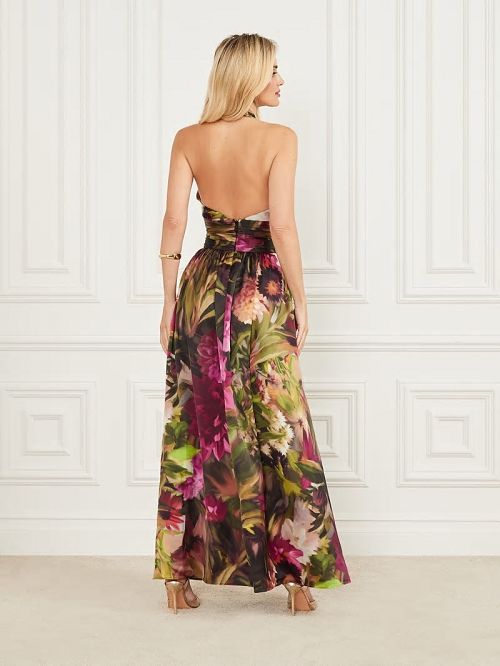 Guess Wildwood Maxi Dress Multi | GUESS-SN27004