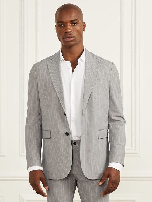 Guess Wiston Performing Blazer Grijs | GUESS-SN30762