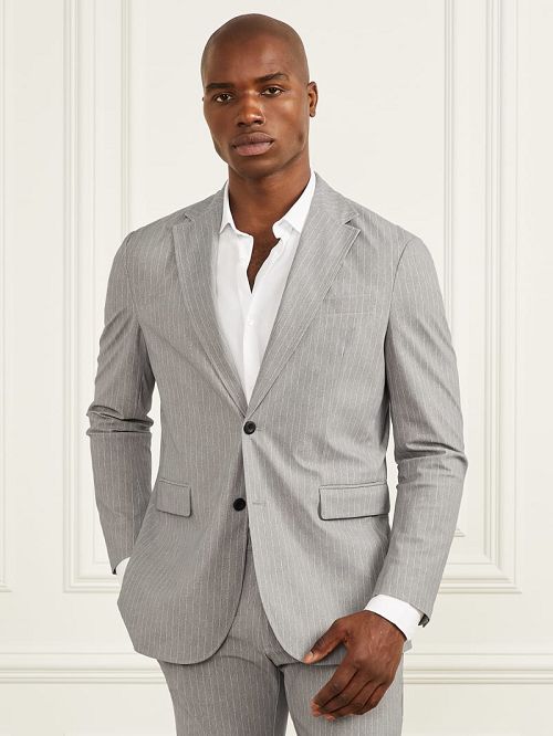 Guess Wiston Performing Blazer Grijs | GUESS-SN30762