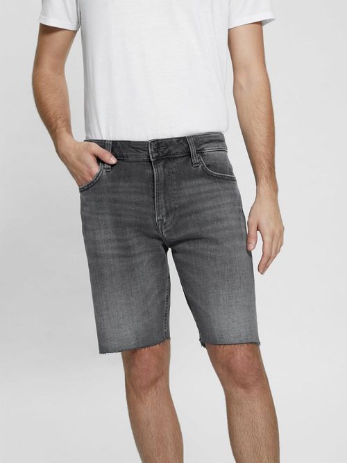 Guess Wyatt Denim Shorts Zwart | GUESS-SN31369