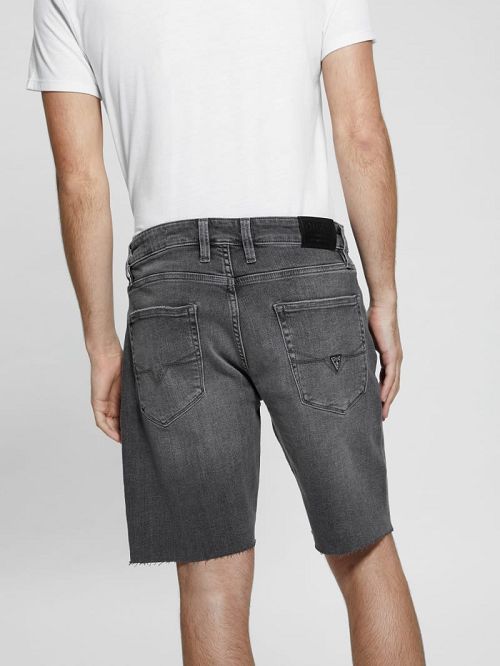 Guess Wyatt Denim Shorts Zwart | GUESS-SN31369