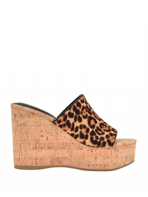 Guess Yenise Wedge Sandals Bruin | GUESS-SN29794
