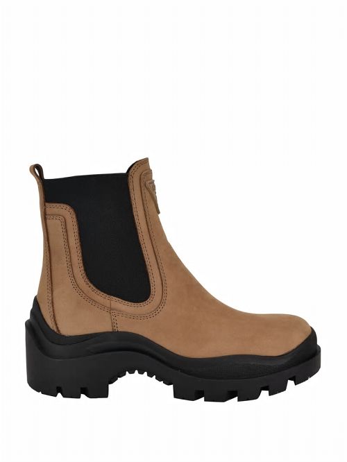 Guess Yesses Signature Chelsea Booties Beige | GUESS-SN29954